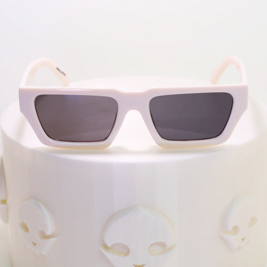 White Square Sunglasses