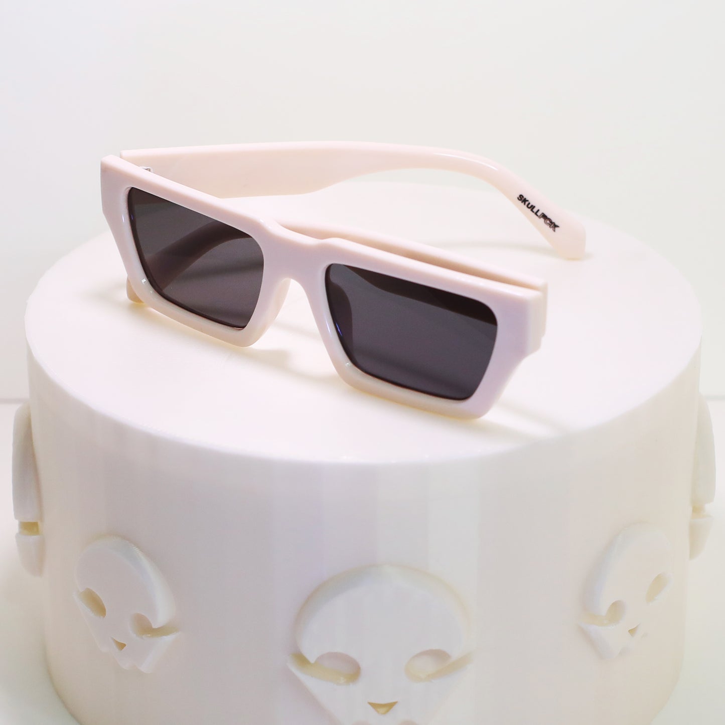 White Square Sunglasses